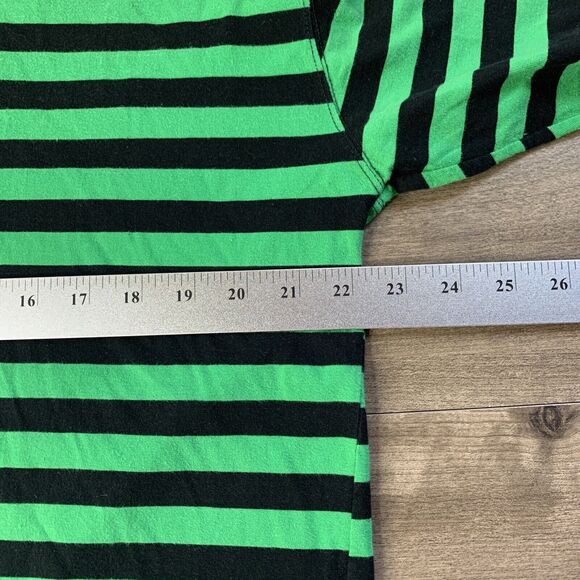 Clause Sport Womens Long Sleeve Shirt Striped Medium Turtle Neck Padded Cotton - Picture 3 of 10